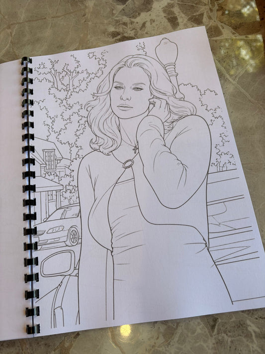 Desperate Housewives colouring book