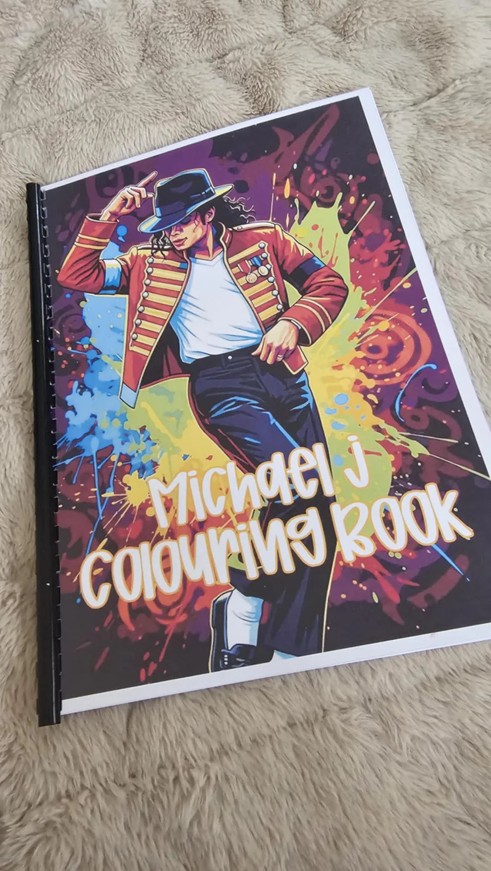 MJ colouring book