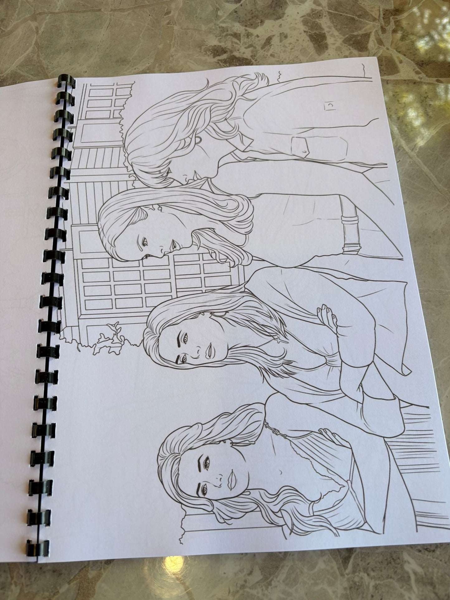 Desperate Housewives colouring book