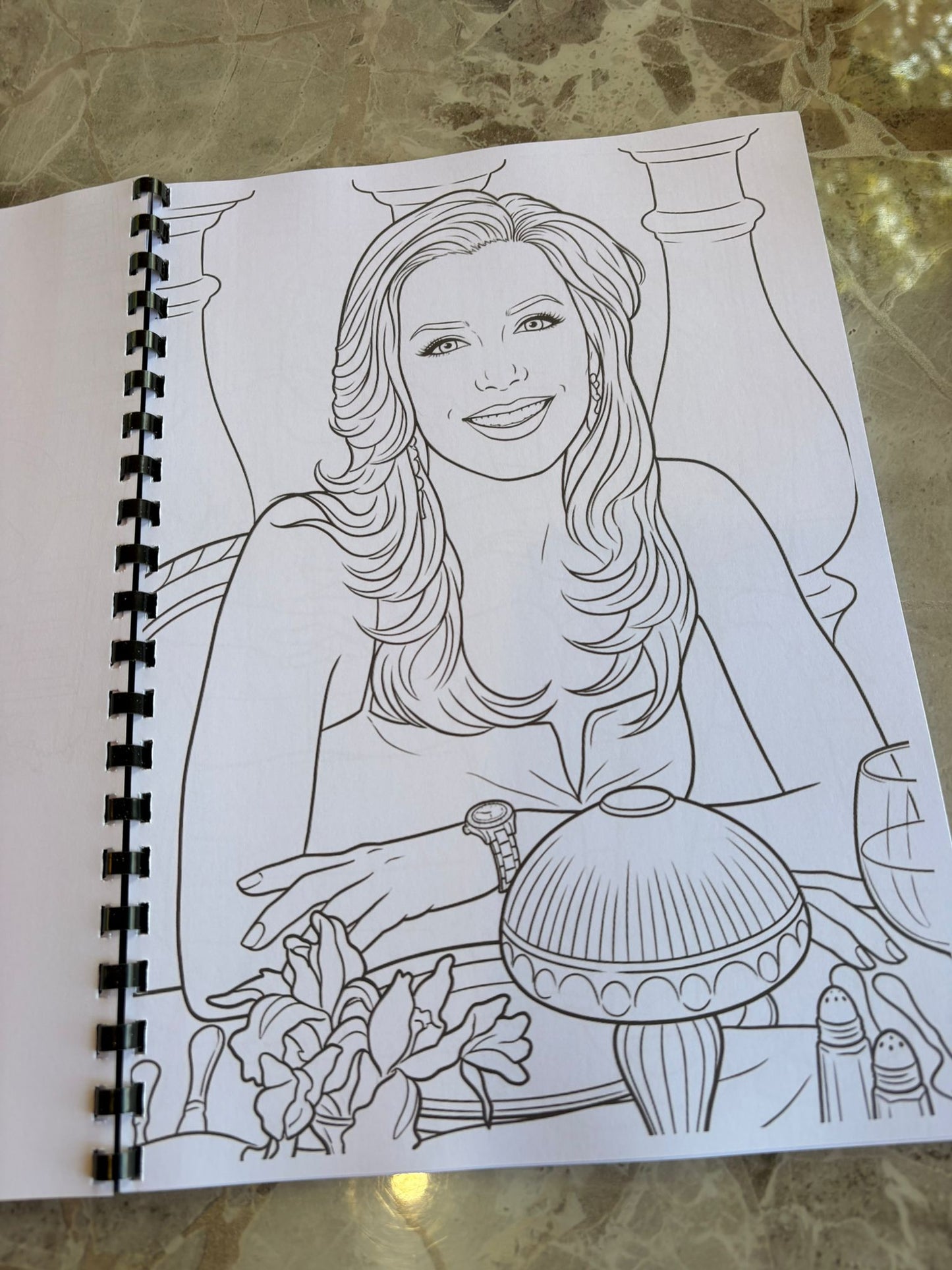 Desperate Housewives colouring book
