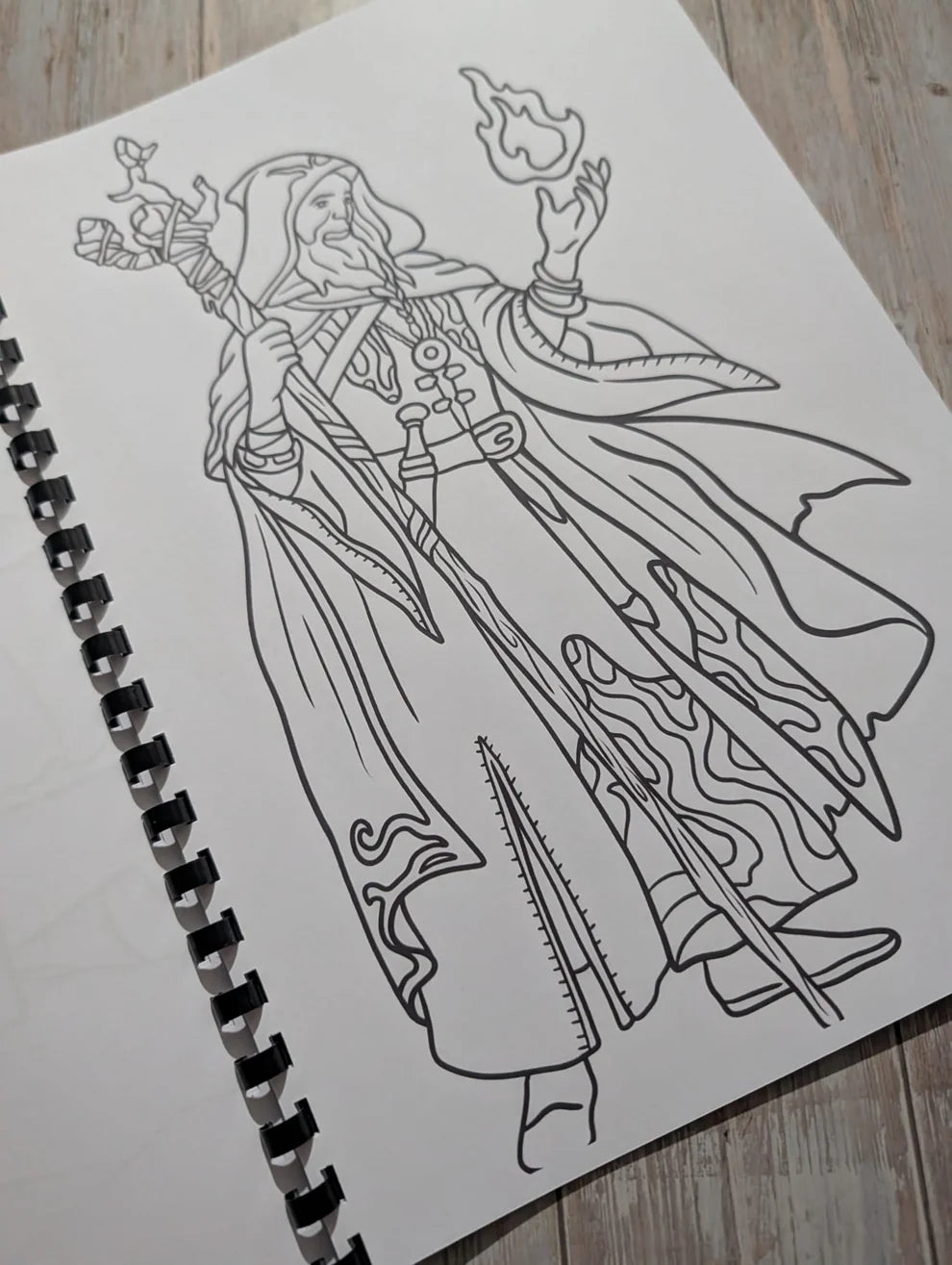 Dungeons and Dragons colouring book