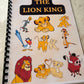 Lion King colouring book