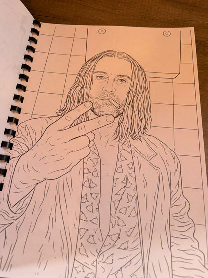Shameless Colouring book