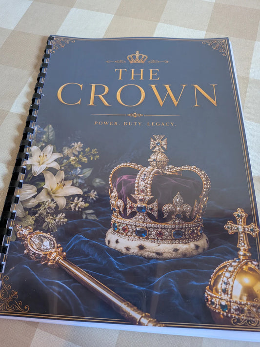 The Crown Colouring book