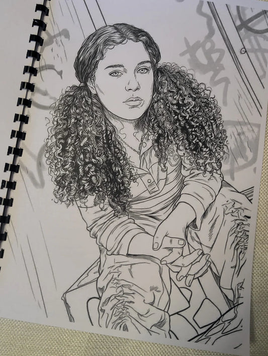 Tracey Beaker colouring book