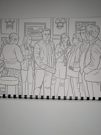 Coronation street colouring book