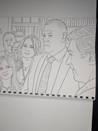 Coronation street colouring book