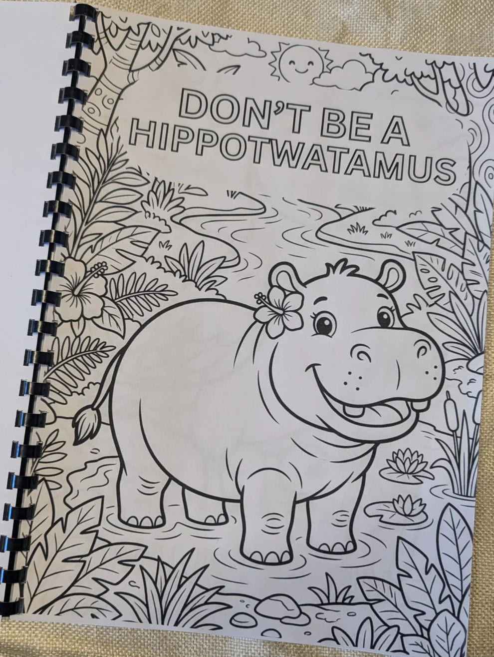 Adult swear puns colouring book
