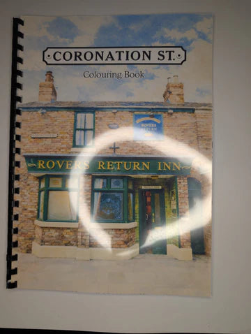 Coronation street colouring book