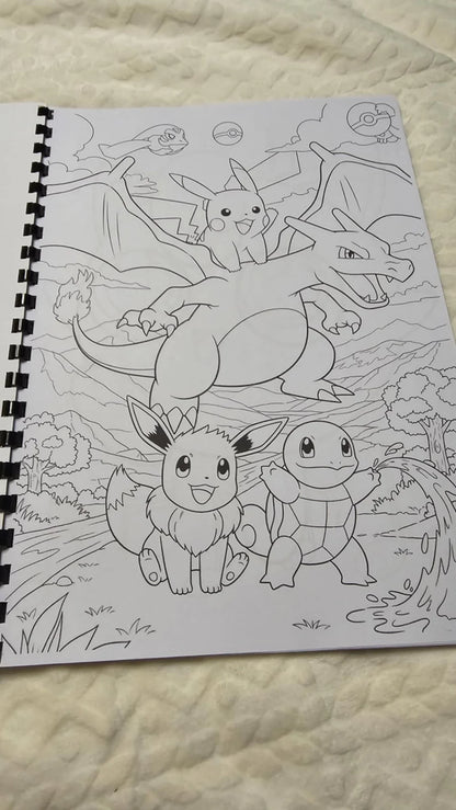 Pokemon Colouring book