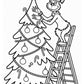 Grinch colouring book
