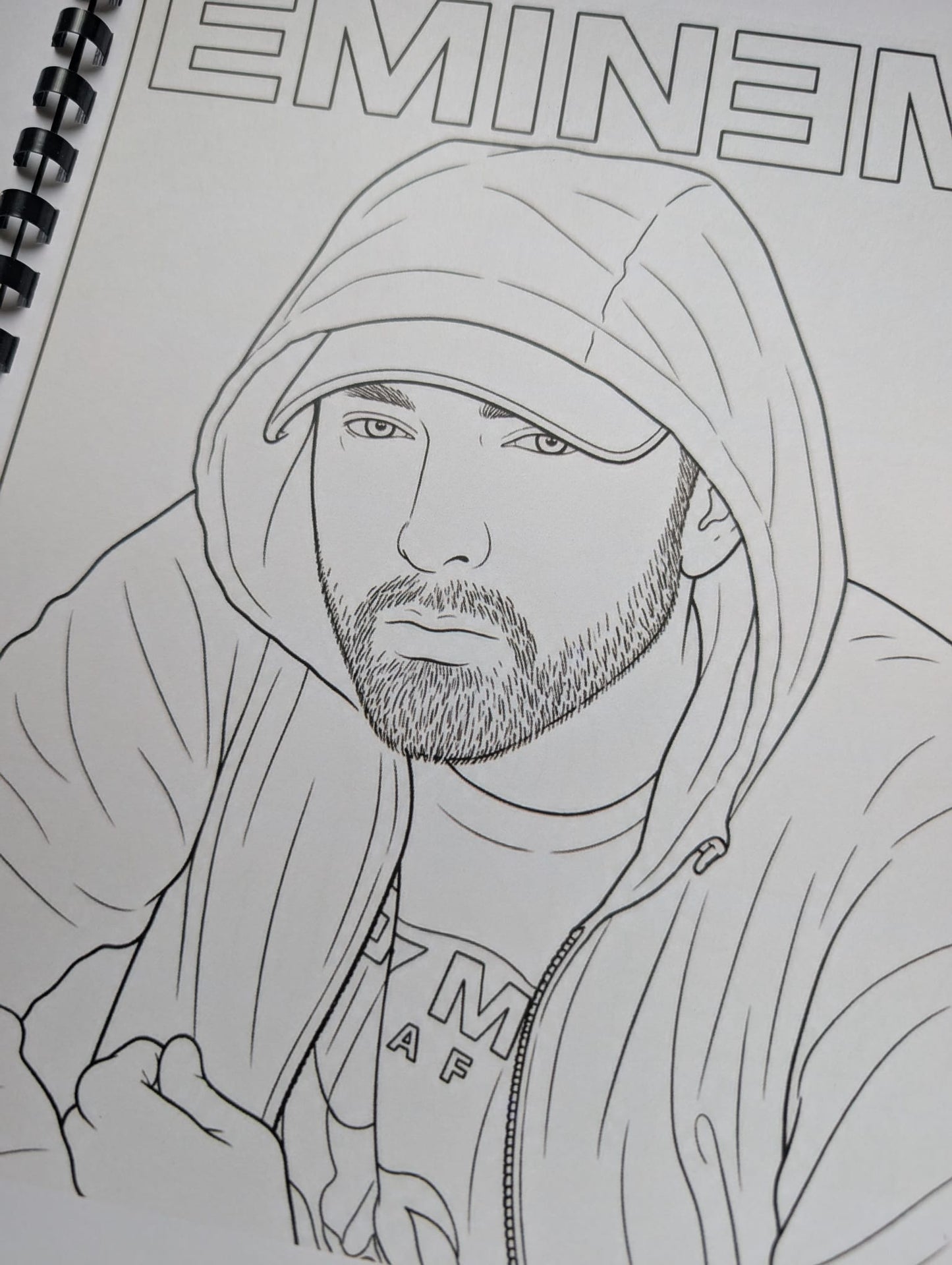 Eminem colouring book