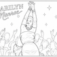 Marylin Monroe colouring book
