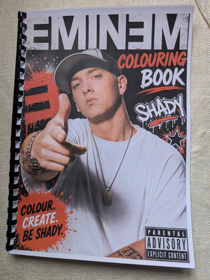 Eminem colouring book