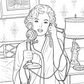Marylin Monroe colouring book