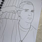 Eminem colouring book