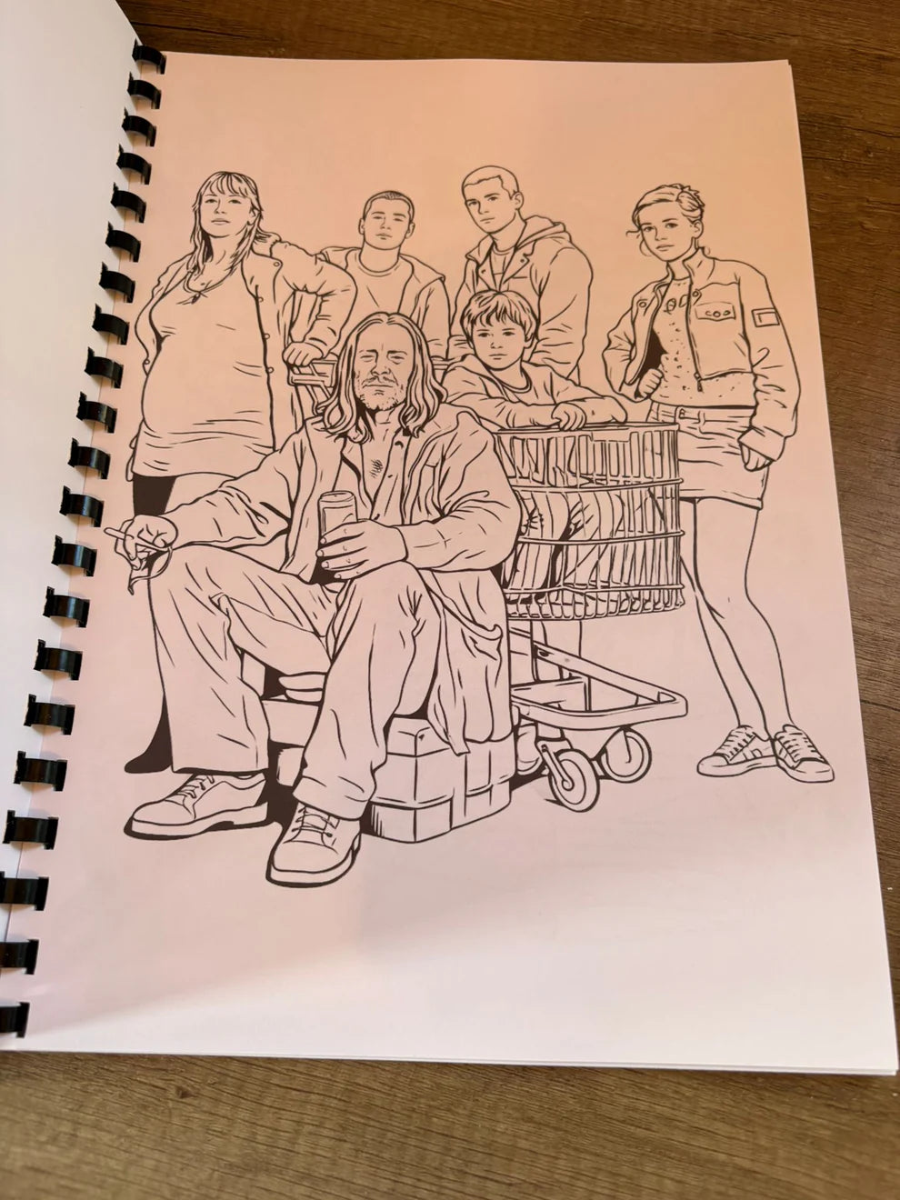 Shameless Colouring book
