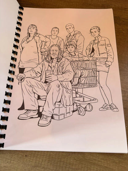 Shameless Colouring book