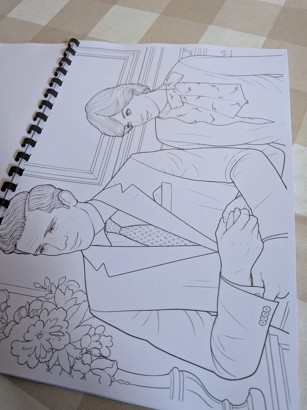 The Crown Colouring book