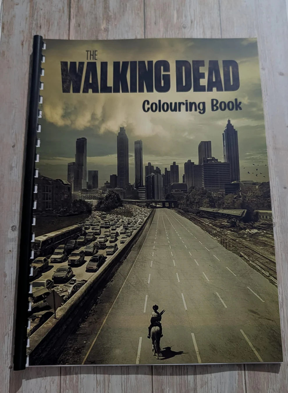 walking dead colouring book