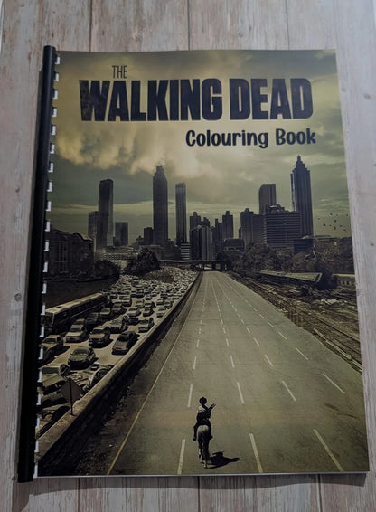 walking dead colouring book